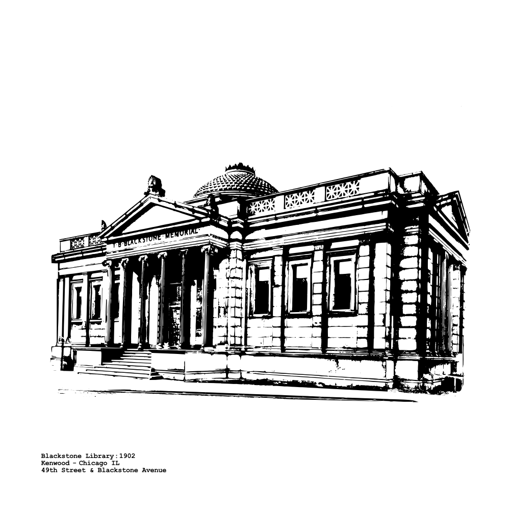 Blackstone Library - Kenwood - Hyde Park Chicago - Historic Civic Architecture - T.B. Blackstone